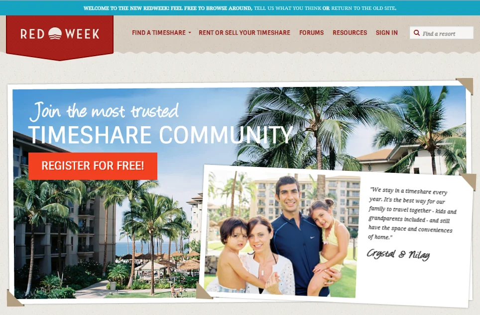 RedWeek.com's New Home Page - Beta Test RedWeek.com's New Home Page - Beta Test